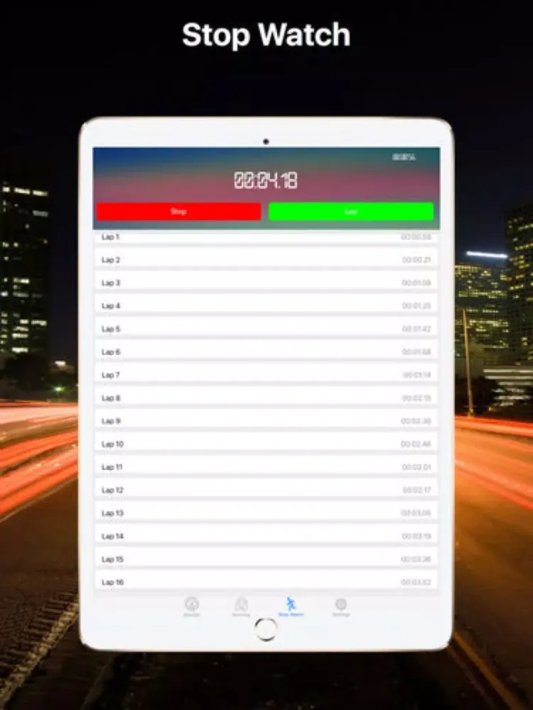ภาพหน้าจอของ Speedo Meter and Location Tracker iPad 