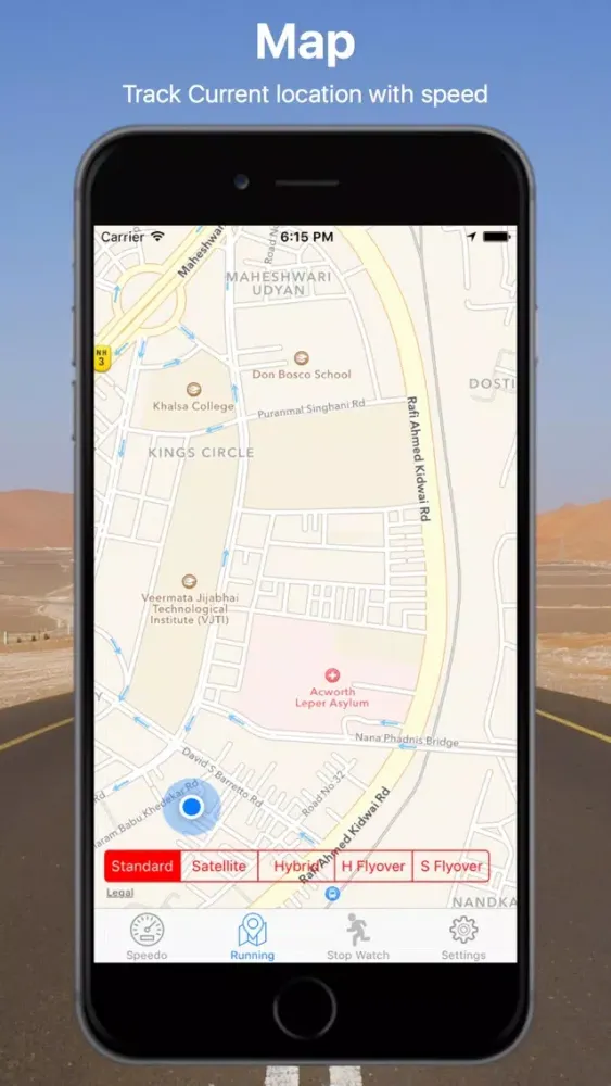 ภาพหน้าจอของ Speedo Meter and Location Tracker