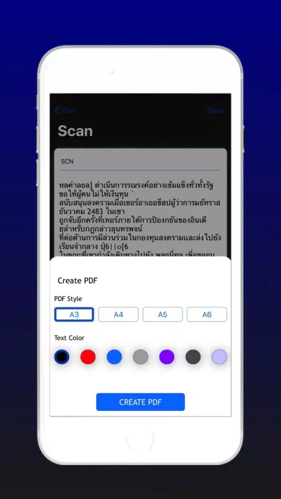Thai Image OCR Scanner Pro Ekran Görüntüleri