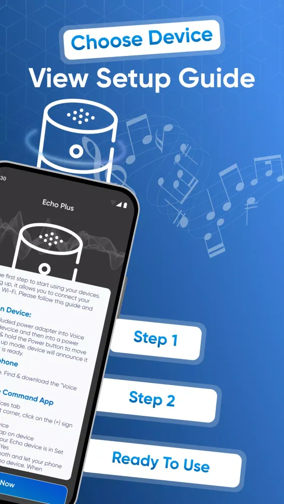 Ảnh chụp màn hình của Voice Commands Smart Speaker