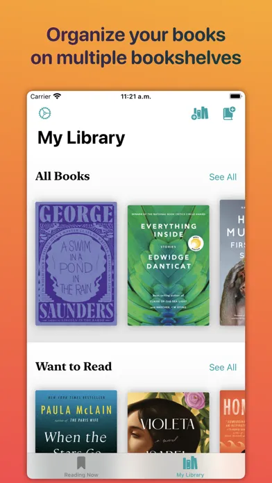 Capturas de tela do Home Library Manager - Leto