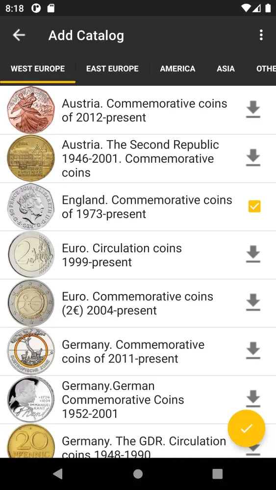 My Coins (Numismatics) Screenshots