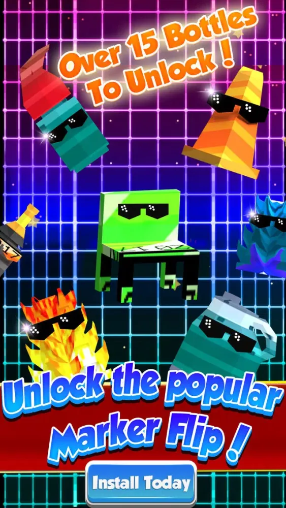 Bottle Flip Takeoff - Best Flip Cup Game Screenshots