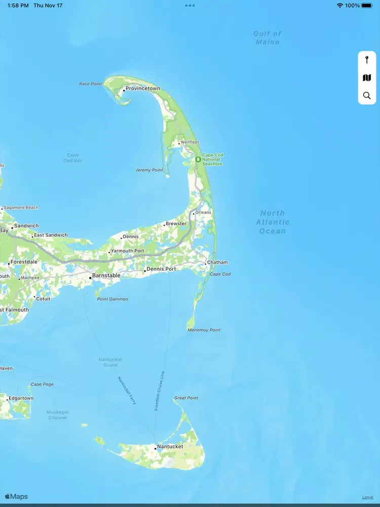 Cape Cod Explore iPad स्क्रीनशॉट