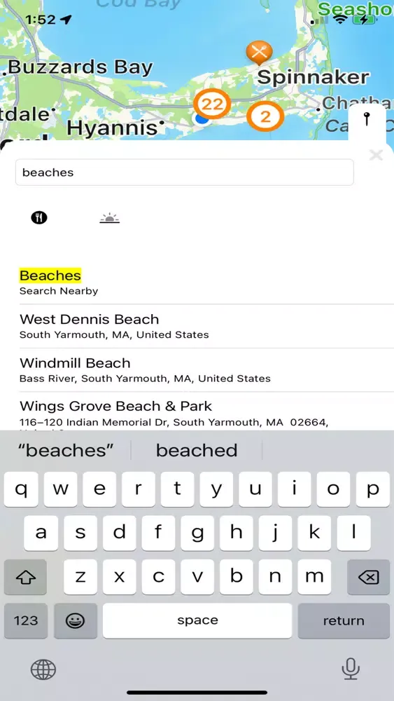 Cape Cod Explore स्क्रीनशॉट