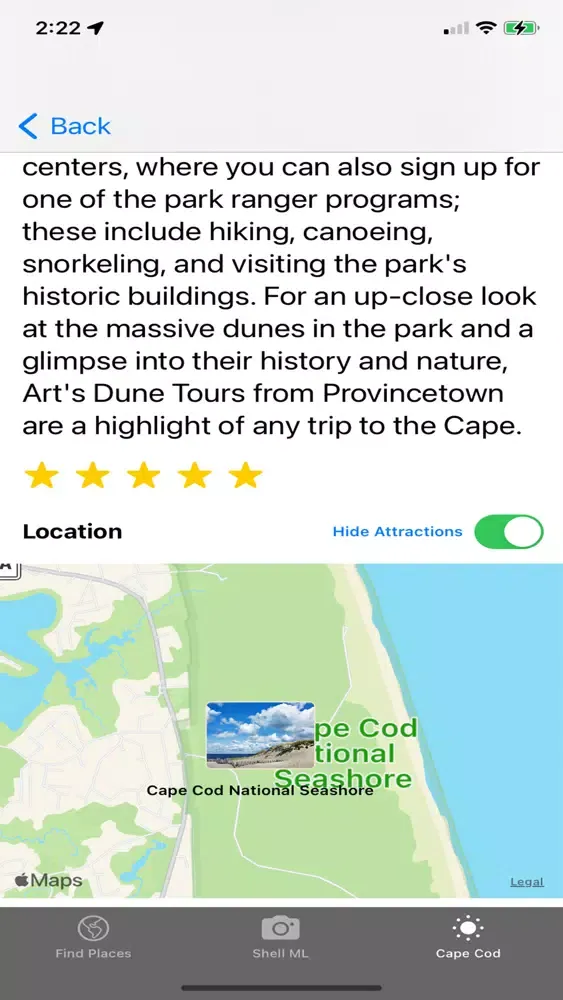 Cape Cod Explore स्क्रीनशॉट