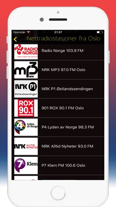 Radio Norge - Radio Norway / FM & Online Radios应用截图