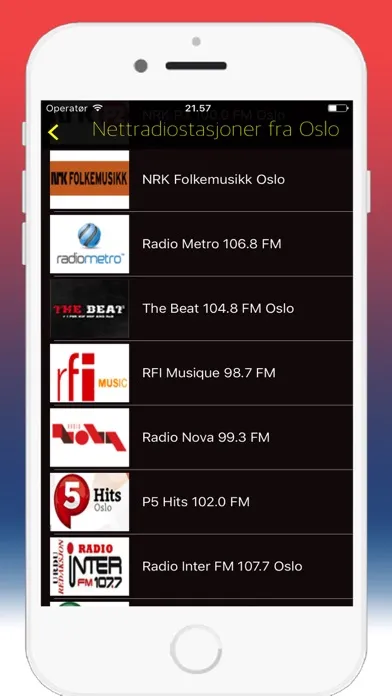 Radio Norge - Radio Norway / FM & Online Radios应用截图