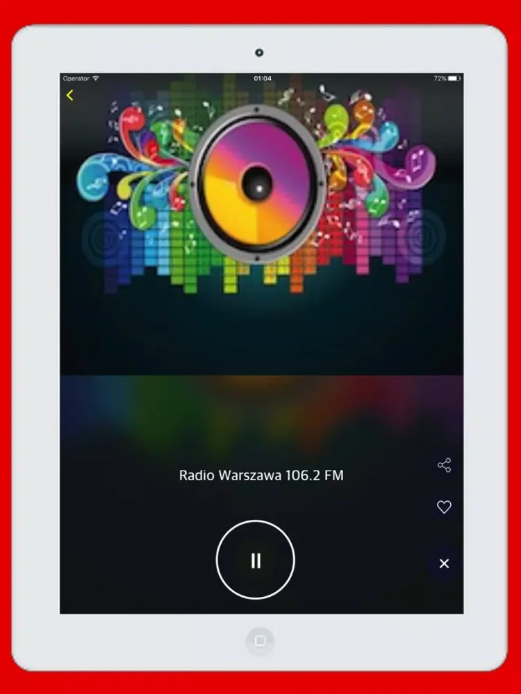 Zrzuty ekranu Radios Polska FM - Radio Poland Online Stations PL iPad 