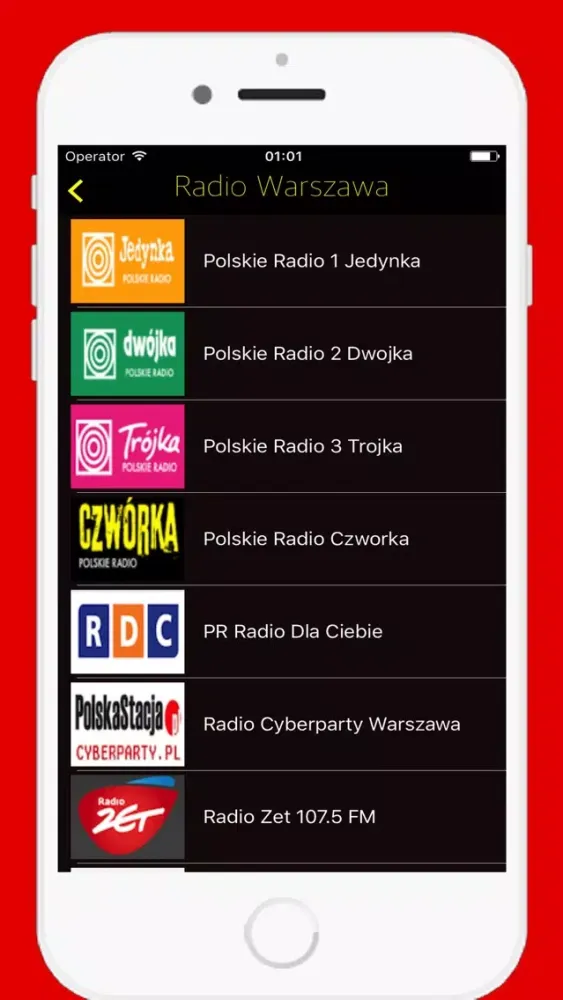 Zrzuty ekranu Radios Polska FM - Radio Poland Online Stations PL
