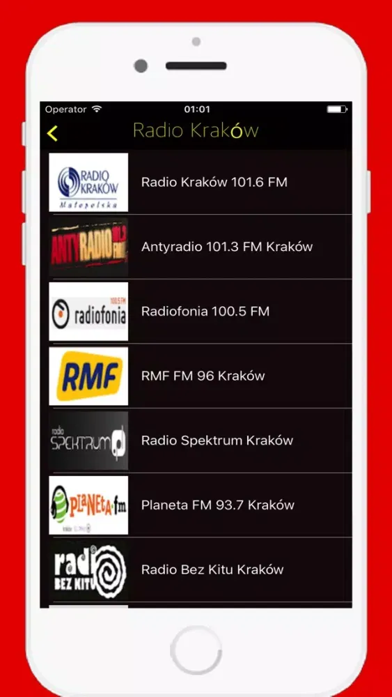 Zrzuty ekranu Radios Polska FM - Radio Poland Online Stations PL