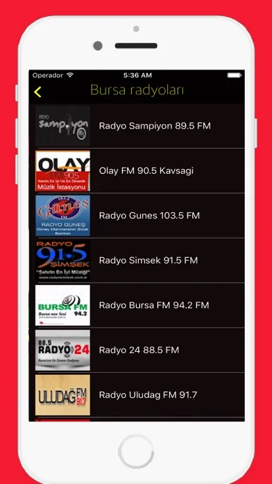 Tangkapan layar Radio Turkey - Turkish Live Radios Stations Online