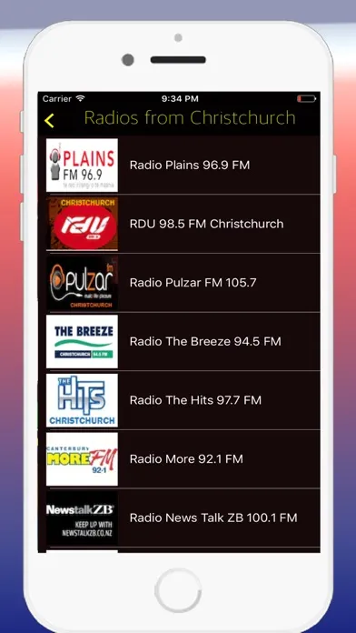 Screenshot di Radio New Zealand FM - Live Radio Stations Online