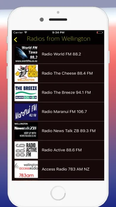 Screenshot di Radio New Zealand FM - Live Radio Stations Online