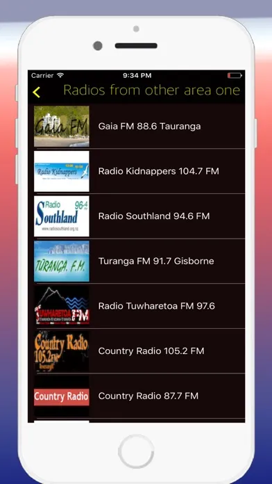 Screenshot di Radio New Zealand FM - Live Radio Stations Online