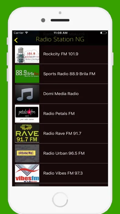 Ảnh chụp màn hình của Radio Nigeria FM - Live Best Radio Stations Online