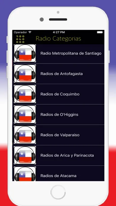 Radio Chile - Chilean Live Radios Stations Online سکرین شاٹس