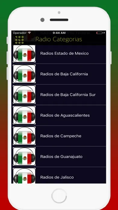 Tangkapan layar Radio Mexican - Live Radios stations Online FM AM