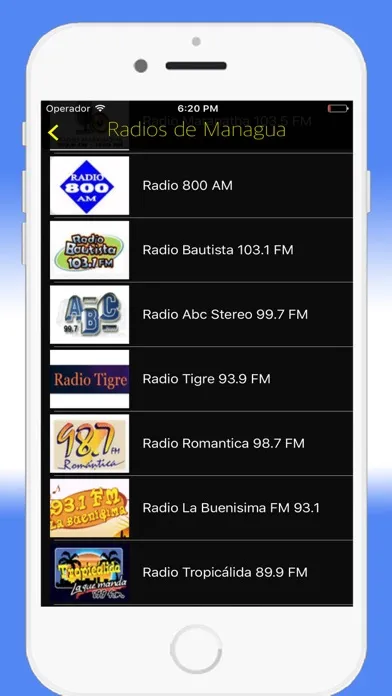 Radio Nicaraguans FM - Live Radios Stations Online スクリーンショット