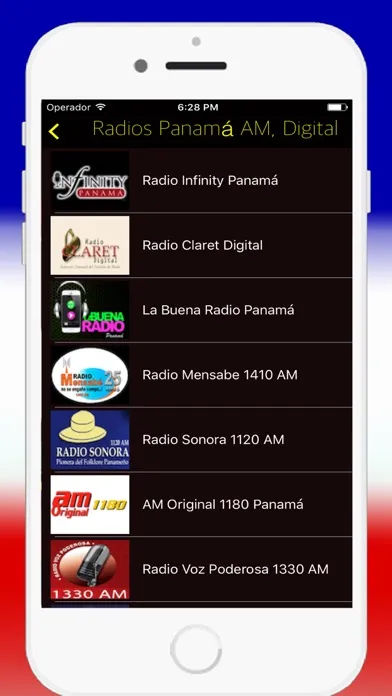 Radio Panamanian FM - Live Radios Stations Online Screenshots