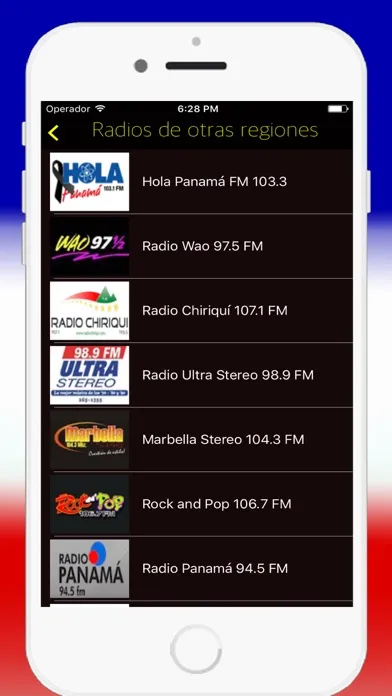 Radio Panamanian FM - Live Radios Stations Online Screenshots