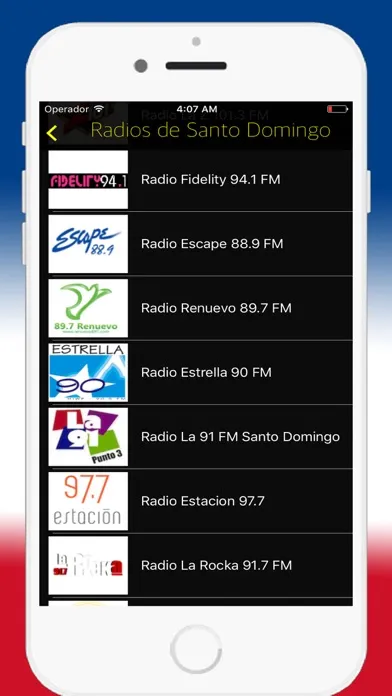 Radio Dominican Republic FM - Live Stations Online应用截图