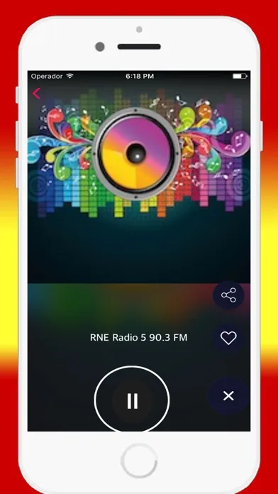 Capturas de tela do Radio Spanish FM AM - Live Radios Stations Online