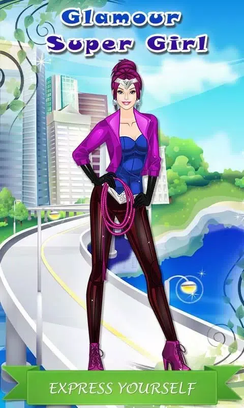 Tangkapan skrin Glamour Super Girl