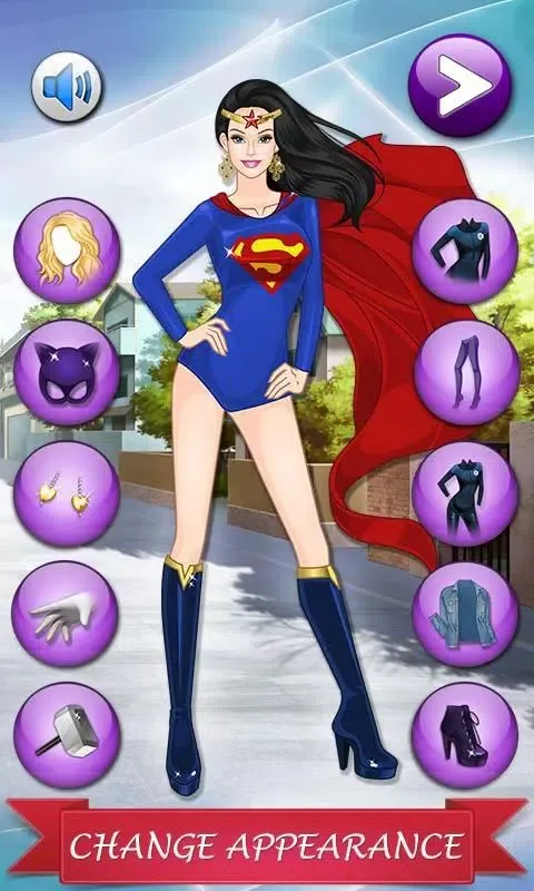 Tangkapan skrin Glamour Super Girl