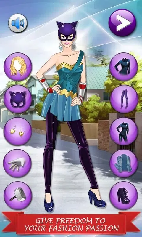 Tangkapan skrin Glamour Super Girl