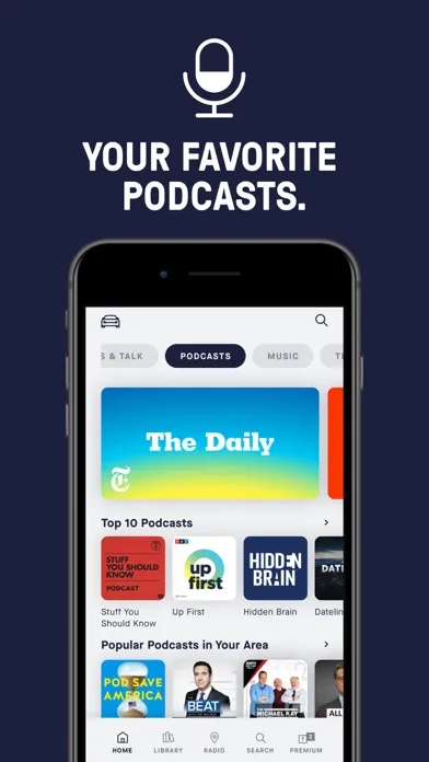 TuneIn Radio: Music & Sports应用截图
