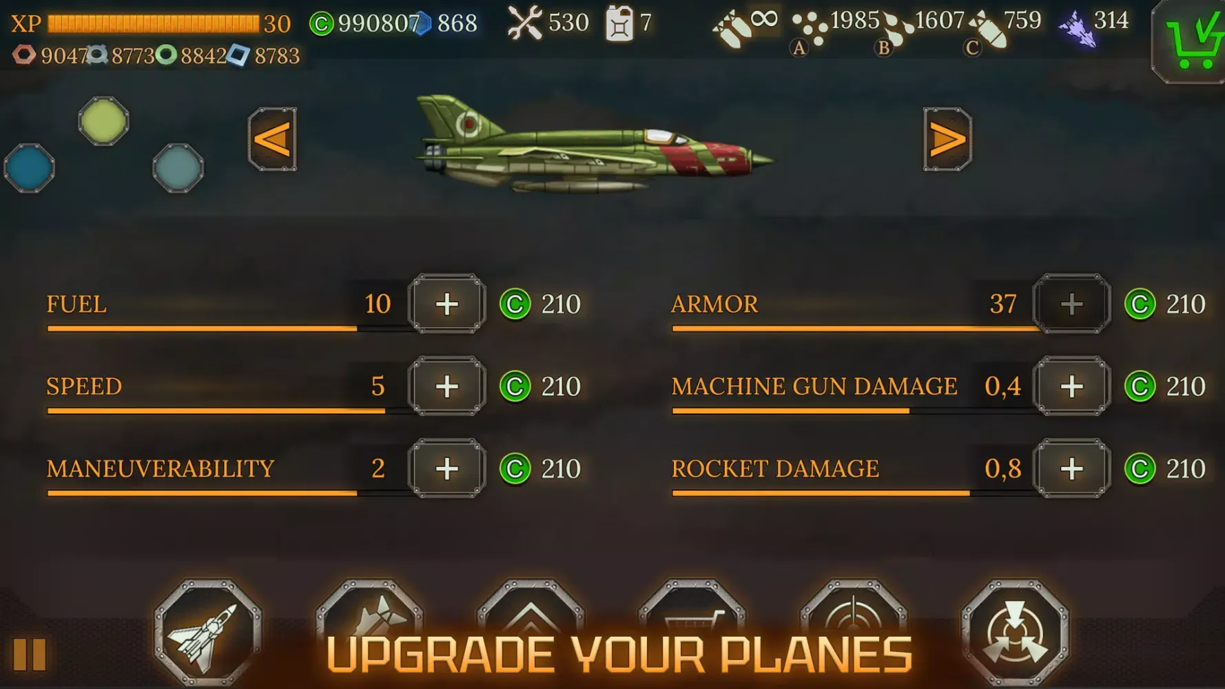 Скриншоты Aircraft Evolution