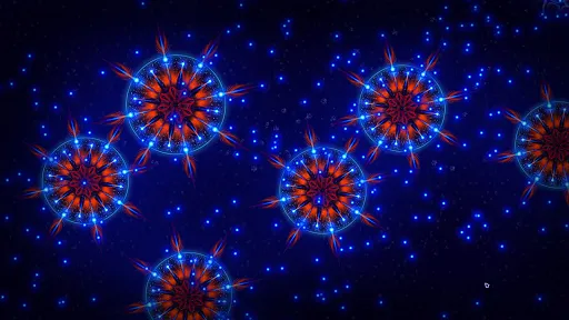 Tangkapan skrin Microcosmum: survival of cells