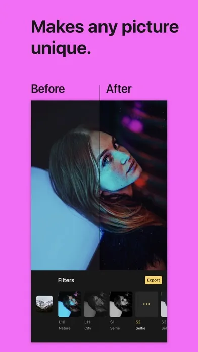 ภาพหน้าจอของ Photo Filters Auto Enhance