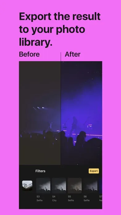 ภาพหน้าจอของ Photo Filters Auto Enhance