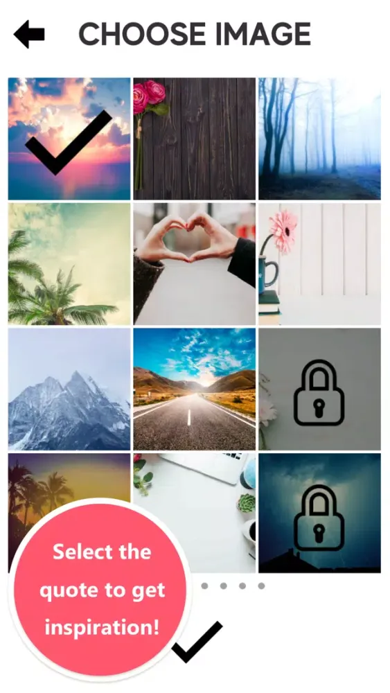 ภาพหน้าจอของ Swag Quote Maker - Status Text