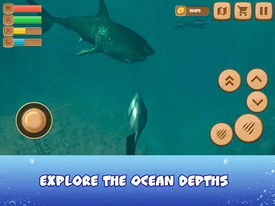 Blue Ocean Tasty Fish iPad  स्क्रीनशॉट