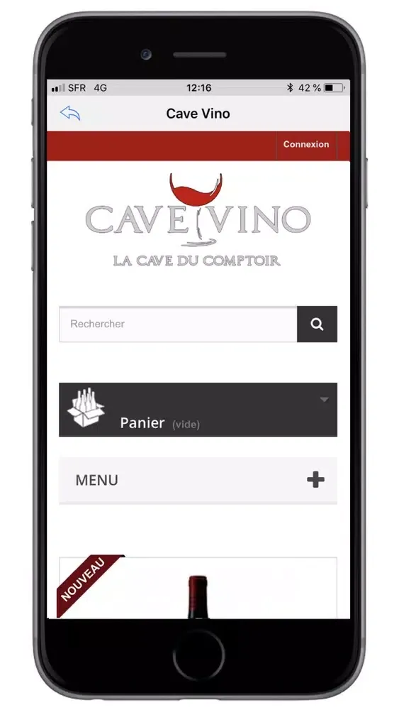 Captures d'écran de Cave Vino