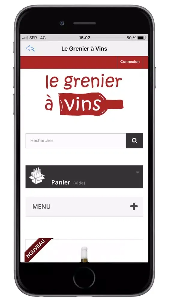 Tangkapan layar Grenier à Vins
