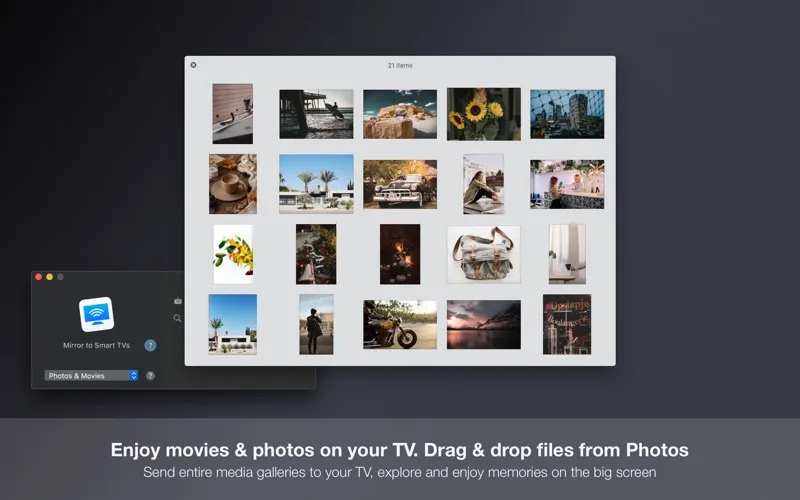 Mirror to Smart TVs سکرین شاٹس