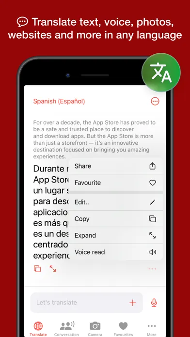 Tap Translate • Offline travel Ekran Görüntüleri