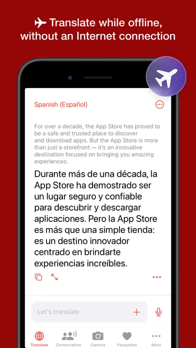 Tap Translate • Offline travel Ekran Görüntüleri