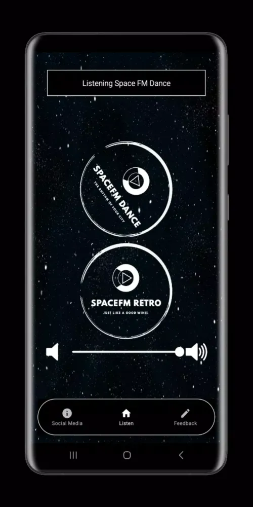 Zrzuty ekranu SpaceFM Romania