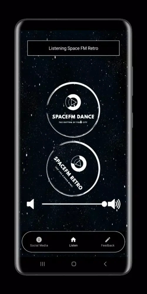 Zrzuty ekranu SpaceFM Romania