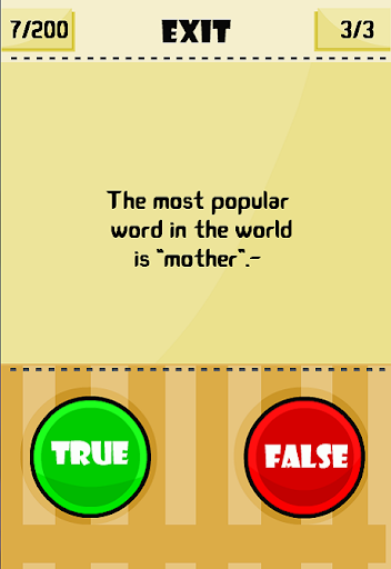 True or False Screenshots
