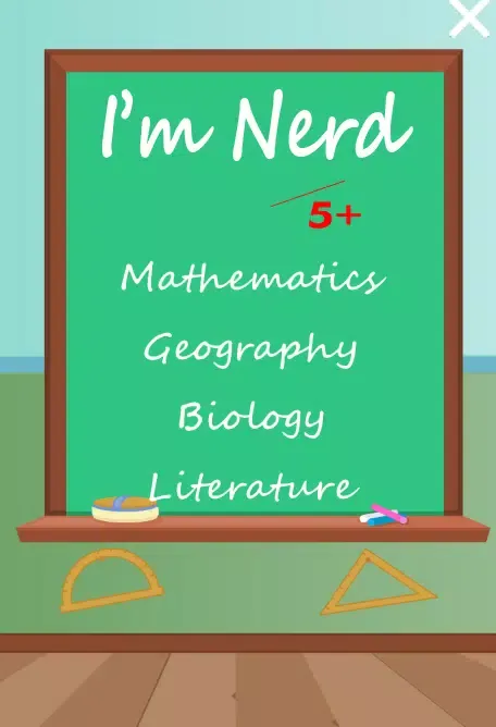 I'm a nerd - Test School Screenshots