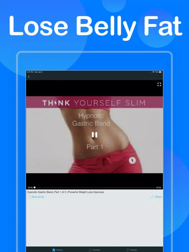 Lose Weight Hypnosis * iPad  স্ক্রিনশট