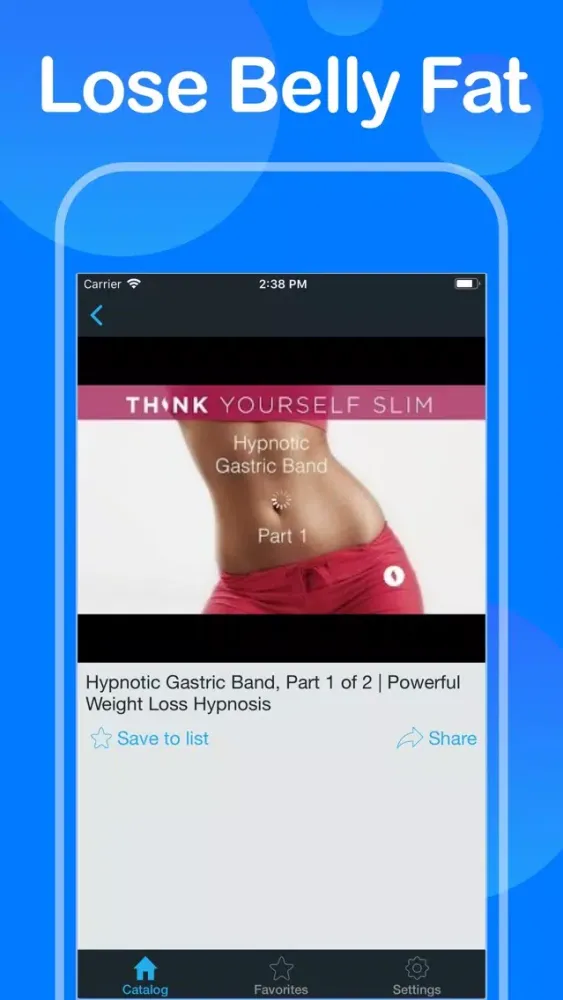 Lose Weight Hypnosis * স্ক্রিনশট