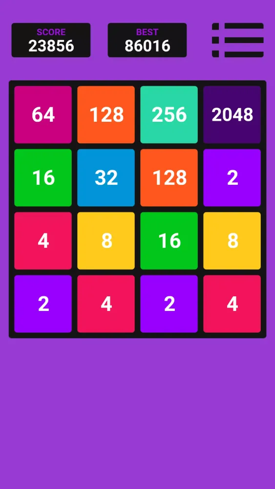 Ảnh chụp màn hình của 2048