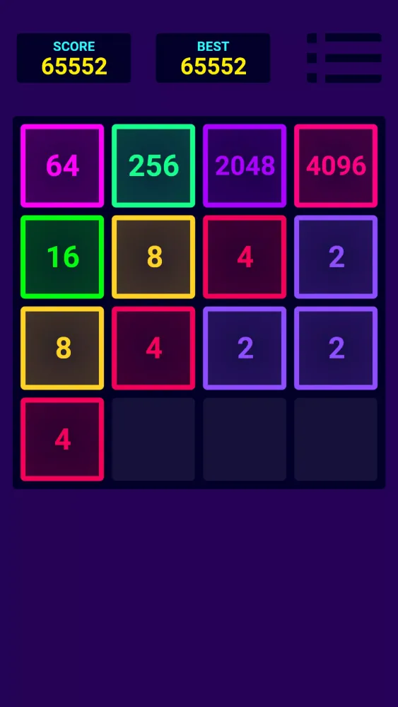 Ảnh chụp màn hình của 2048